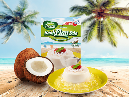 Brand new pudding recipe this summer – PurinMix Coconut