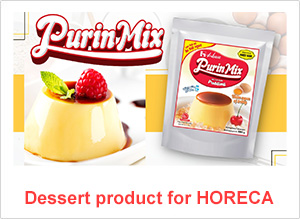Dessert product for HORECA